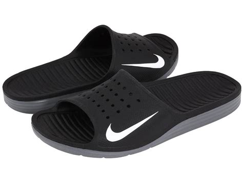 zwarte nike slippers heren|Heren Zwart Slippers en sandalen .